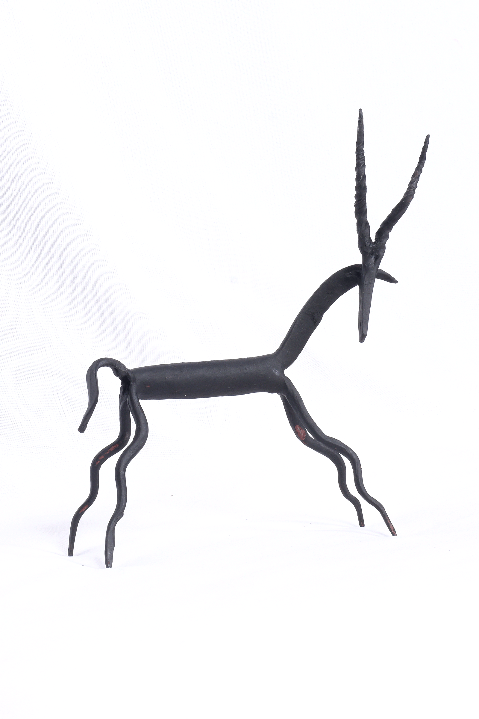 Hand Crafted Bastar Iron Craft Deer (Assorted) SKU - BS50004 - Bhartiya Shilp